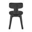 Fierro Side Chair In Matte Black