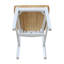Chaise d'appoint en bois massif Evalyn-54365011