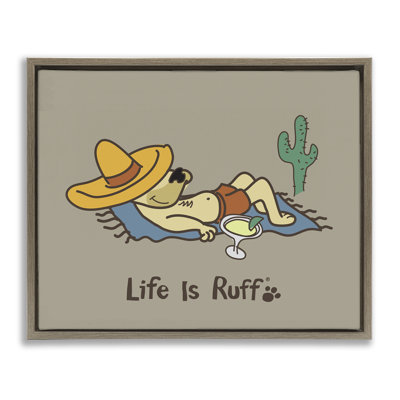 «Siesta Dog in Desert Floater» par LIR