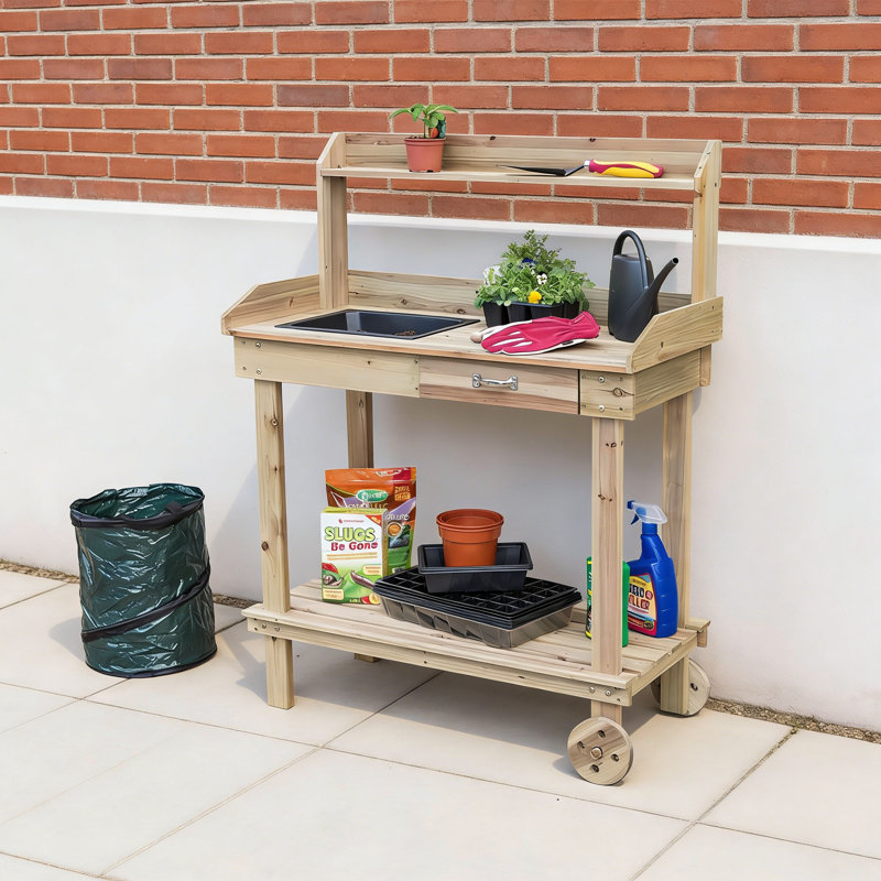 Manufactured Wood Potting Bench