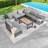 Adelfa Wicker Outdoor Lounge Chair