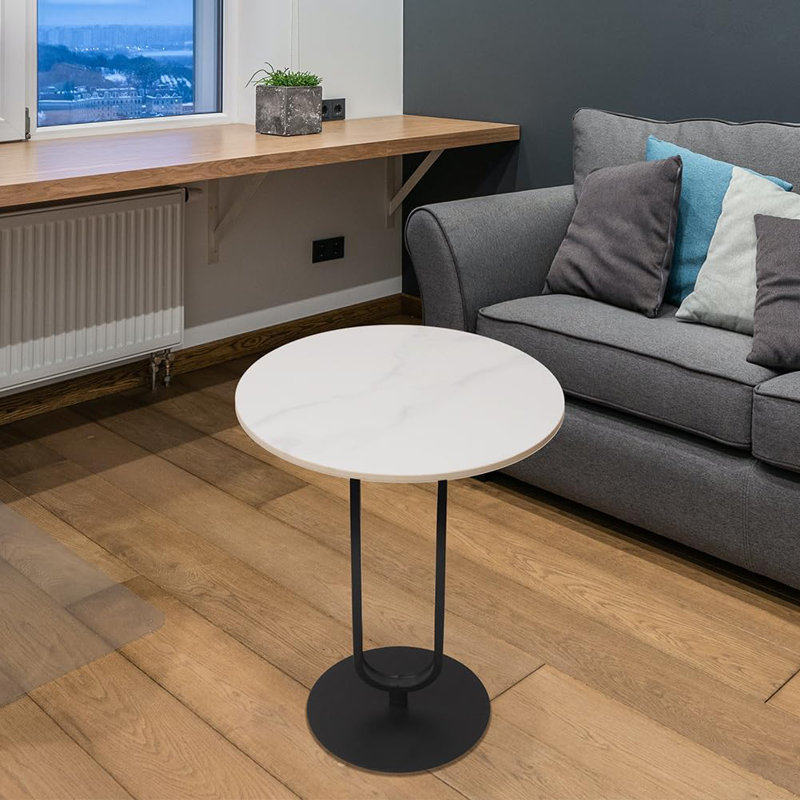 Marble Countertop Side Table