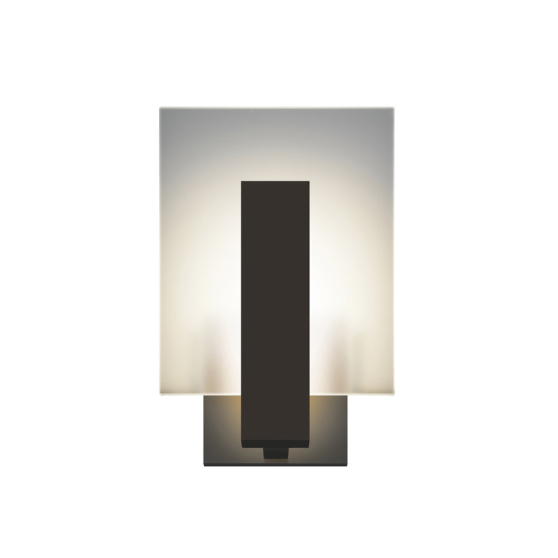 Inside-Out LED Flushed Mount, Textured Bronze