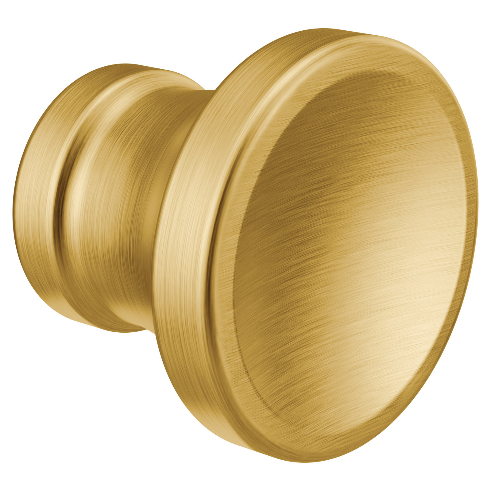 Colinet 1" Diameter Round Knob, Brushed Gold