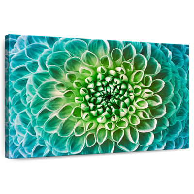 Harnek Turquoise Dahlia Flower