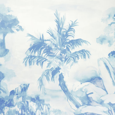Majorelle Nouvelle 31.2' L x 54" W Wallpaper Roll