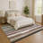 Premium Machine Washable Millbrook AMF1961 Stripes Rug-398773453