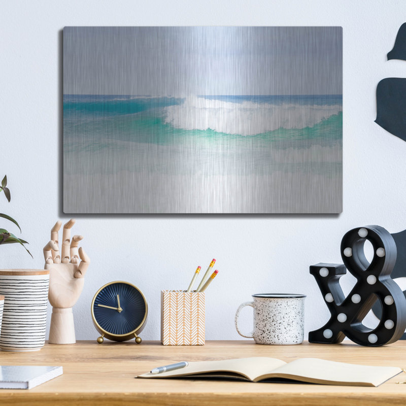 «Blue Green» par Verne Varona, H 12 po x l 16 po