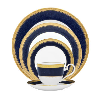 Couvert individuel 5 pièces Noritake Odessa Cobalt