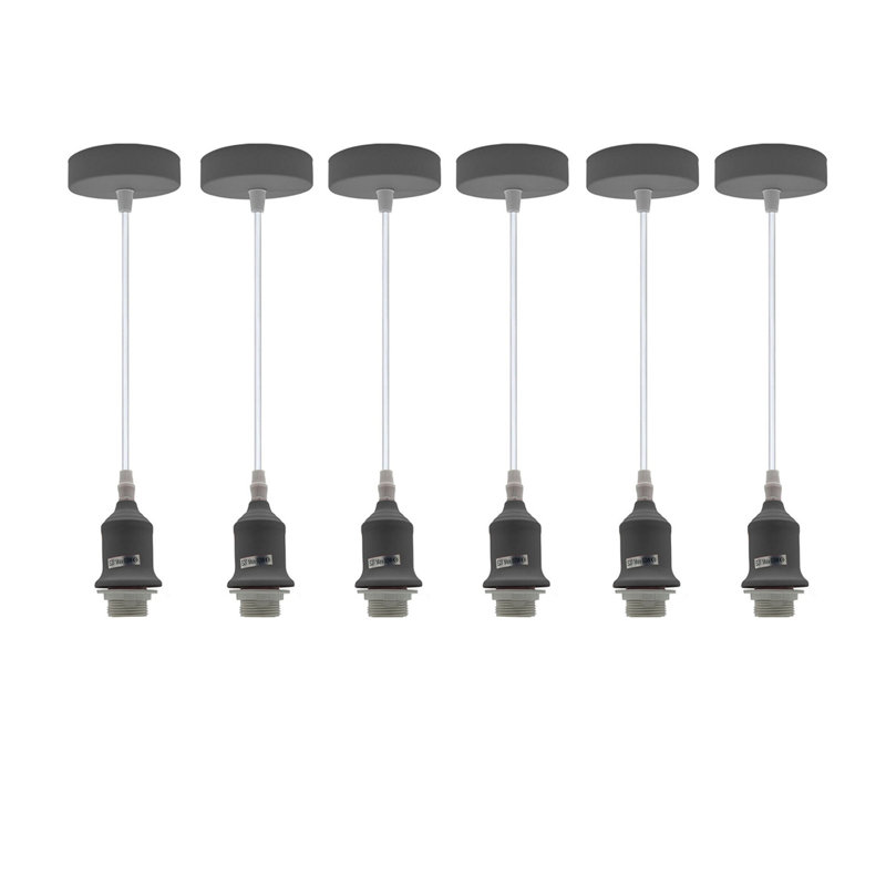 Ivelin 6 - Light Single Pendant, Grey