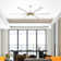6-Blade Reversible LED Ceiling Fan with Light Kit and Remote Control
