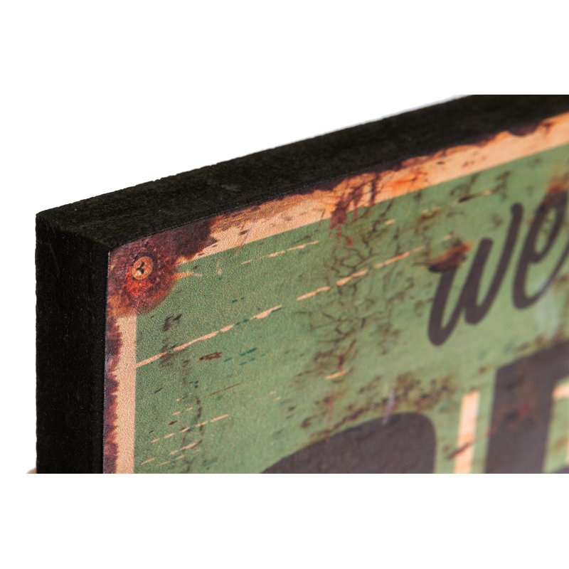 No Frame Print on Wood
