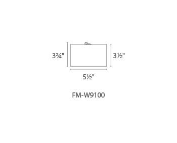 Vessel 1 - Light LED Flush Mount, Brushed Aluminum