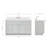 Hamlet 61" Single Bathroom Vanity Set-94350845