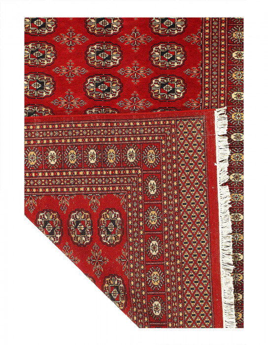 Tapis Bokhara finement noué à la main
