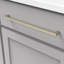 Poignée de la collection Skylight - Poignée d'armoire de 12 po nickel nickel doré - Quincaillerie contemporaine pour tiroirs et armoires-19247664-124282221-109701550