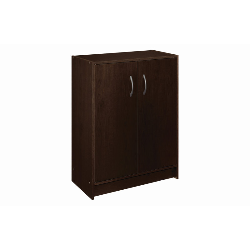 Closetmaid 8925 2-Door Stackable Laminate Organizer, Espresso
