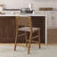 Tabouret de comptoir en similicuir