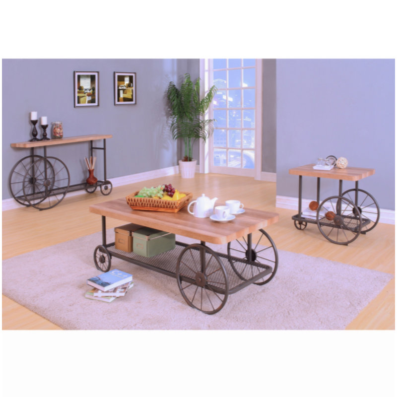 Sofa Table With Bottom Shelf