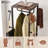 Freestanding 8 - Hook Coat Rack