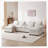 Clidie U Shaped Upholstered Sectional Sofa with Chaise-1598667764