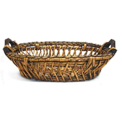 Panier ovale en osier