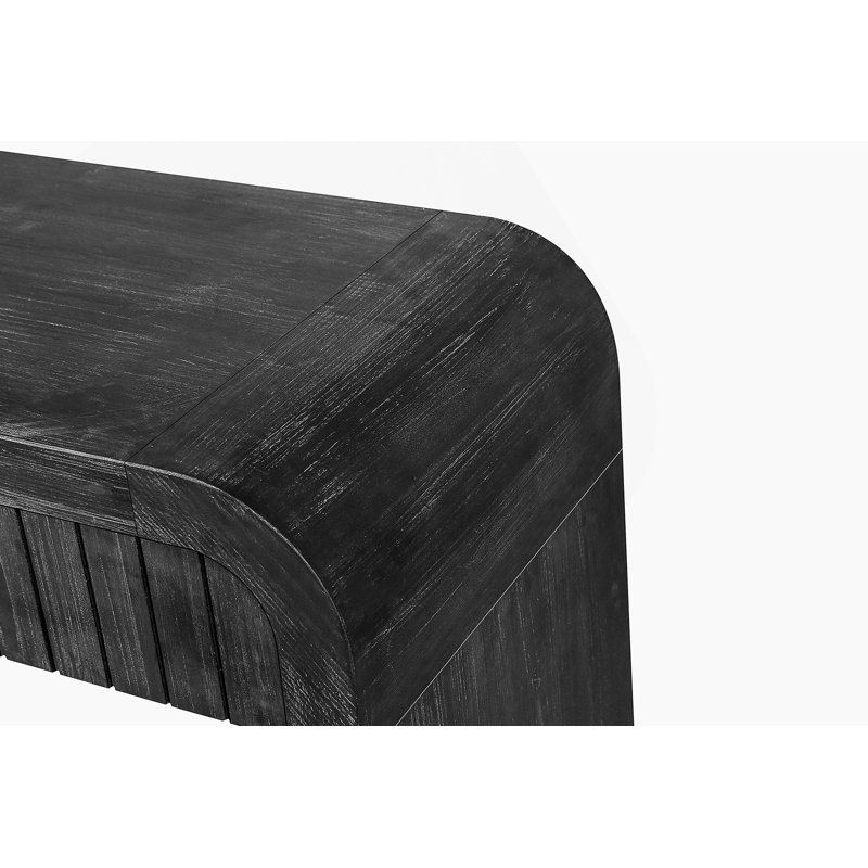 Table d'entrée vintage avec deux poignées cachées, console de style campagnard pour des entrées fonctionnelles et élégantes