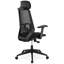 Cainsville Cotton Office Chair with Headrest