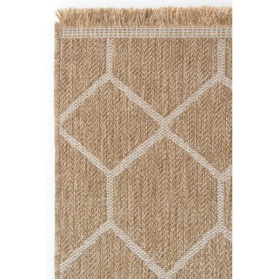 Raylenn Geometric Machine Made Indoor / Outdoor Area Rug