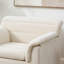 Fauteuil d'appoint rembourré surdimensionné et déhoussable de 97 cm de large, fauteuil en chenille, canapé une place pour salon-44177345