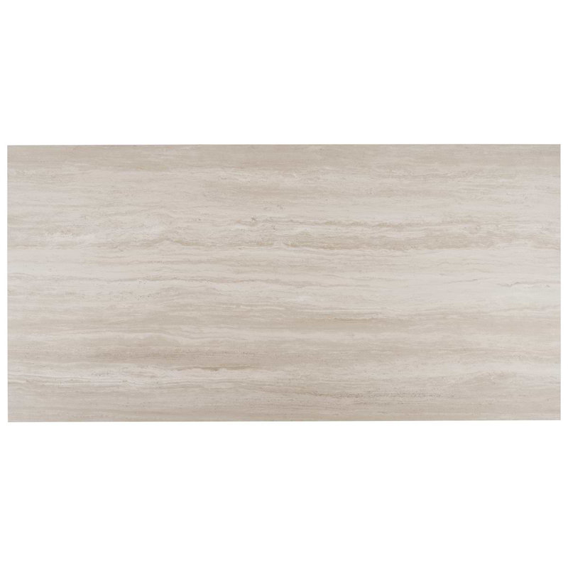 Nashville White 24X48 Matte Porcelain Tile, Beige Matte