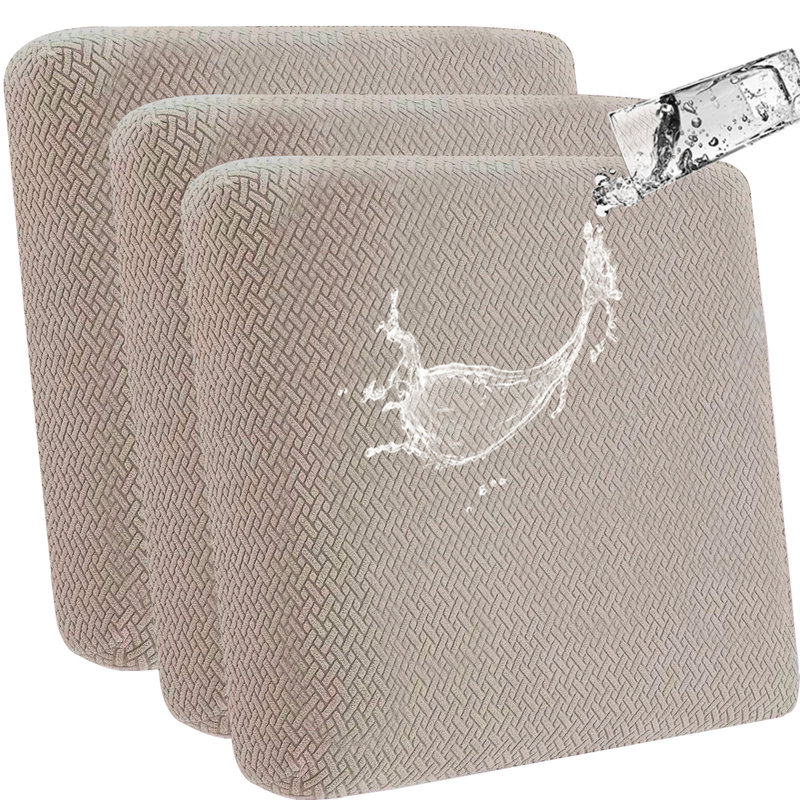 Housse de coussin pour canapé d'extérieur 3 pièces, remplacement de housse de coussin d'extérieur pour meubles de patio