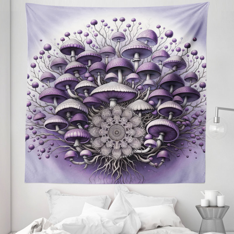 Tapisserie en microfibre, H 88 po x l 88 po
