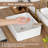 19" White Vitreous China Rectangular Vessel Bathroom Sink