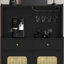 Buffet en bois manufacturé noir + rotin-1589383880-1589383886