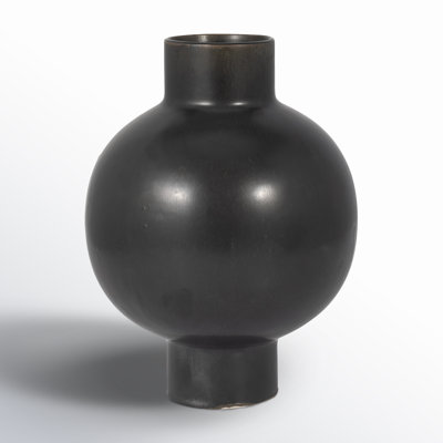 Neutral Round Modern Ceramic Bubble Vase
