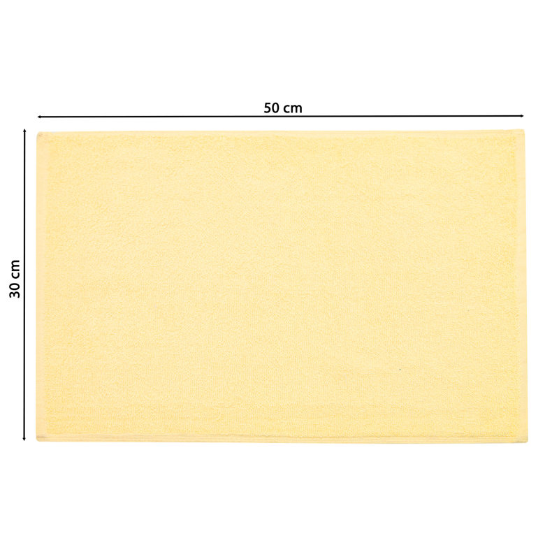Midweight Fingertip Towel, Yellow, 30cm W x 50cm L
