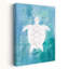 Tortue de mer sereine, art abstrait abstrait-1797858289