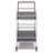 Watts 26 inch Bar Cart in Chrome