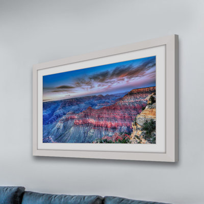 « rose layers », reproduction d’art encadrée