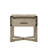 Arcadia Wood Finish X-Base End Table With Drawer Storage-814178379