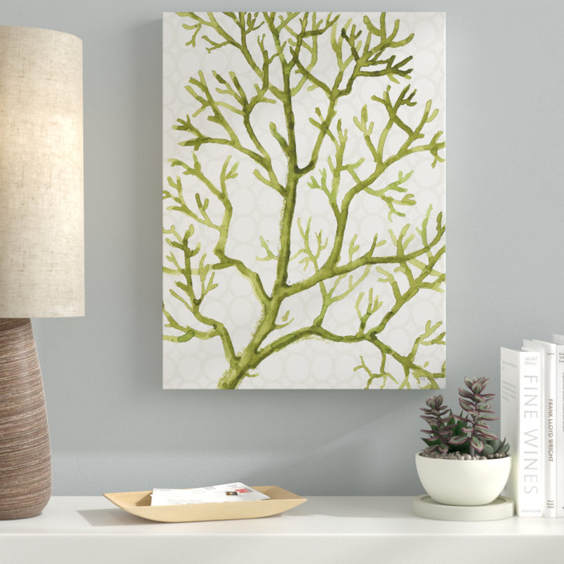 «Mixed Greens XXV» par Lisa Audit - impression sur toile tendue, H 32 po x l 24 po x P 2 po