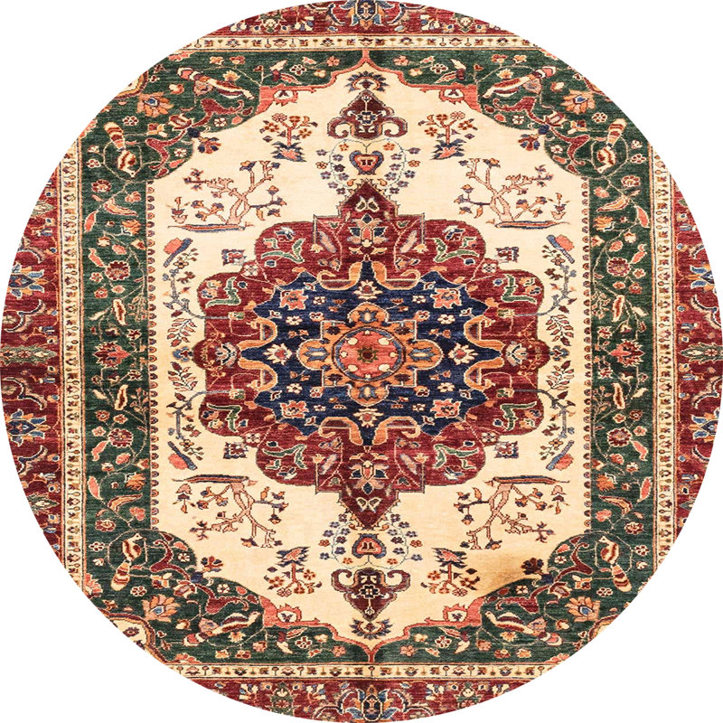 Tapis abstrait moderne 3252, Rond 4 pi