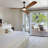 52'' Walnut Ceiling Fan with LED Lights with Remote App Control-88202009-88202008