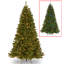Arbre de Noël épinette pré-éclairé-2011910570