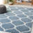 Jailen Tahoe Shag Performance Geometric Rug-1774850497