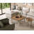 Amalia Round End Table Stonewash/ Mist Grey-135702371