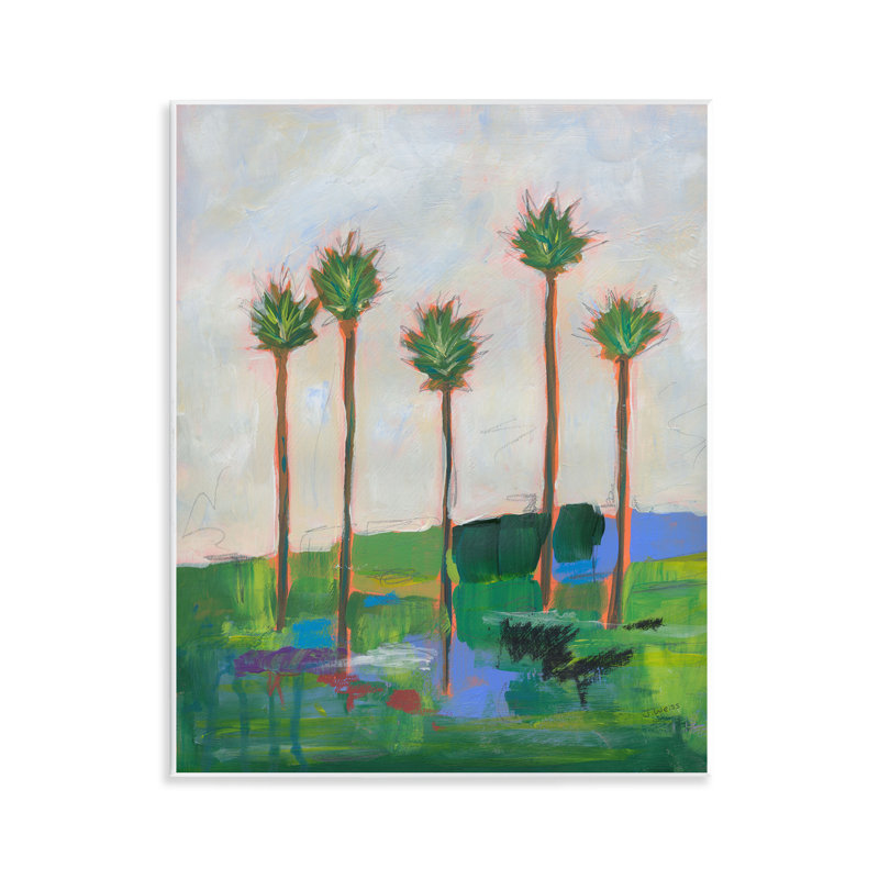  «Tall Palms Impression» par Jan Weiss