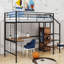 Lit mezzanine en métal avec bureau, escalier et garde-robe Aiofe Kids-162687001-162861809