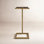 Deux 10" Genuine Marble End Table